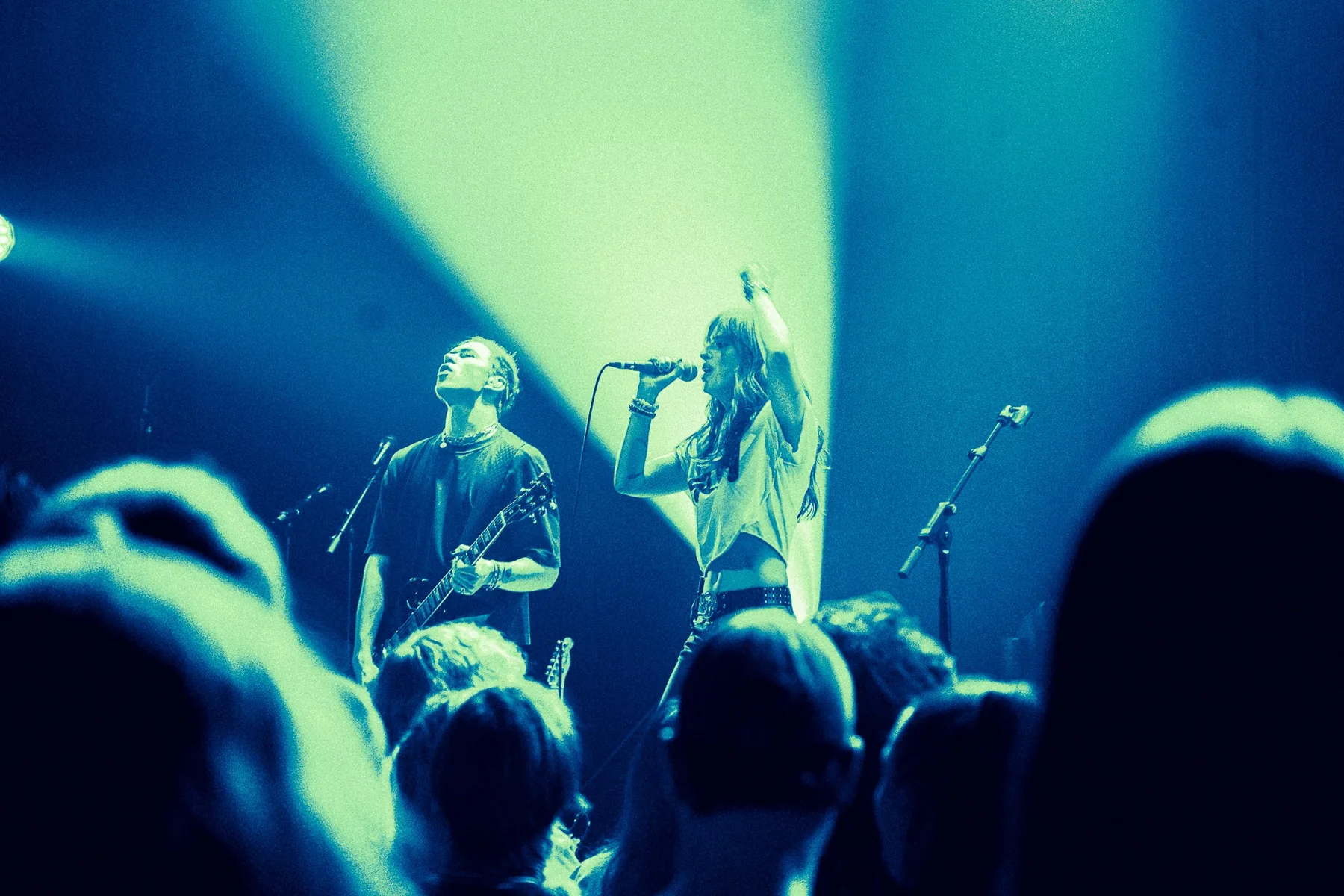 Zack Borg performing live